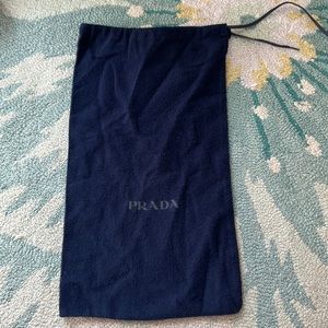 8.5”x14.25” Prada Blue Dust Bag